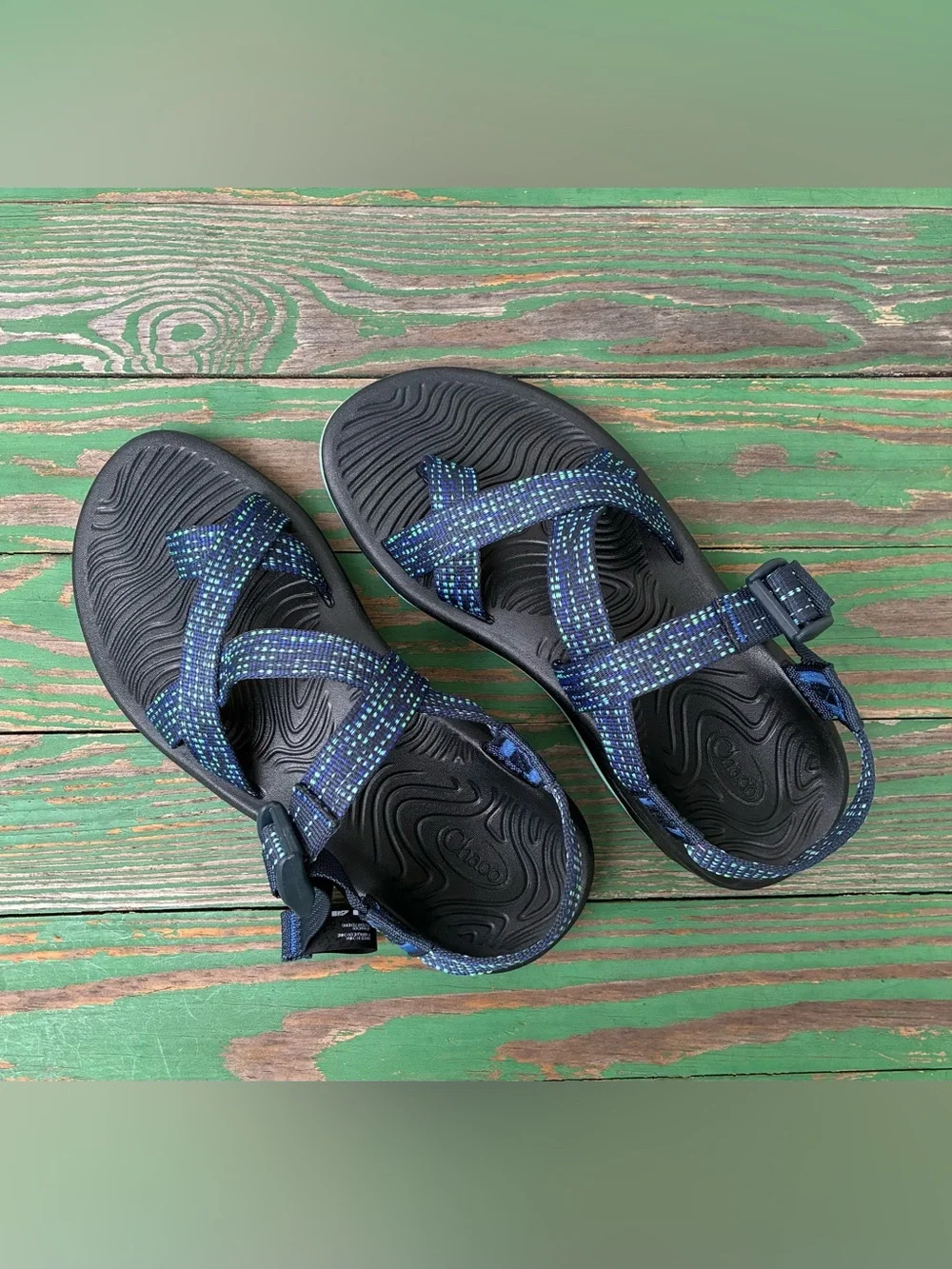 Chaco Womens  Z/Volv 2 Sandals Sz 7 Wax Eclipse Strappy Summer Vacation Beach